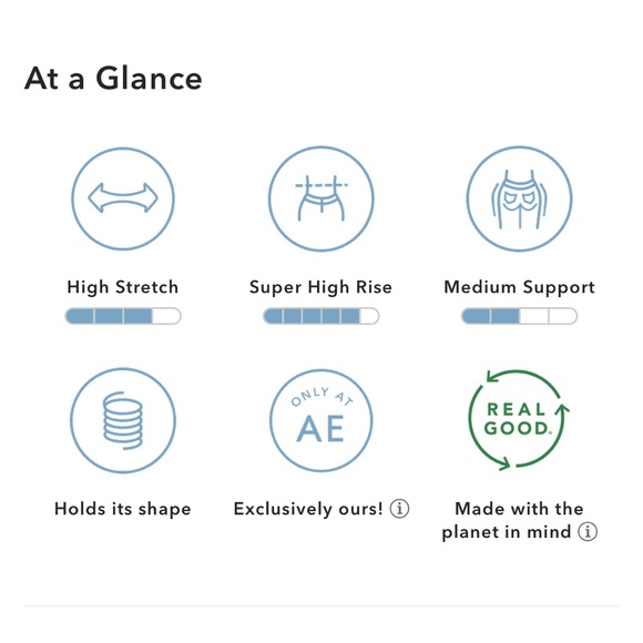 American Eagle Next Level Stretch White Super High Rise Cotton Denim Jegging NEW - Picture 5 of 16